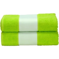 Casa Toalha e luva de banho A&r Towels RW6041 Verde lima