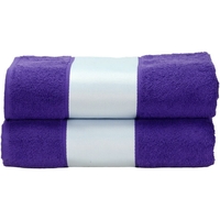 Casa Toalha e luva de banho A&r Towels RW6041 Púrpura