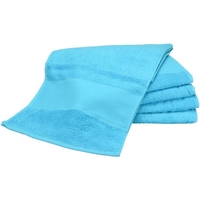 Casa Toalha e luva de banho A&r Towels RW6038 Aqua Blue