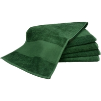 Casa Toalha e luva de banho A&r Towels RW6038 Verde Escuro