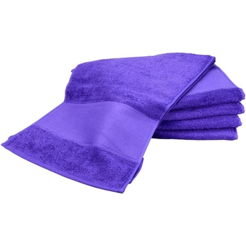 Casa Toalha e luva de banho A&r Towels RW6038 Púrpura