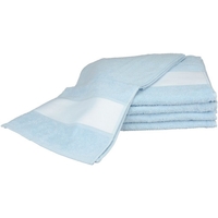 Casa Toalha e luva de banho A&r Towels 30 cm x 140 cm RW6042 Azul claro