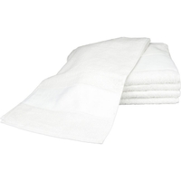 Casa Toalha e luva de banho A&r Towels 30 cm x 140 cm RW6042 Branco