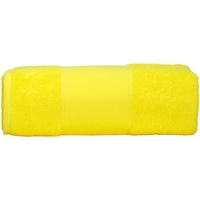 Casa Toalha e luva de banho A&r Towels RW6039 Amarelo Brilhante