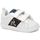 Sapatos Criança Gianluca - Lart 2120031 OPTICAL WHITE/DARK BROWN Branco