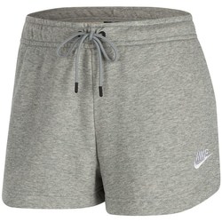 Textil Mulher Shorts / Bermudas Nike Wmns Nsw Essential Cinza