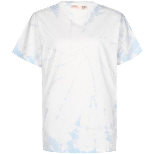 Textil Mulher T-shirts e Pólos Levi's  Azul