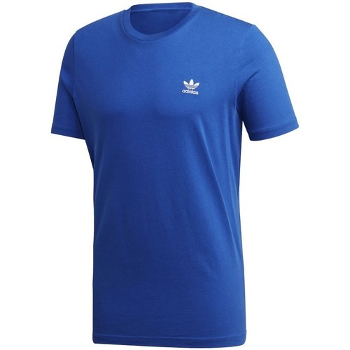 Textil Homem T-shirts e Pólos adidas Originals Essential Tee Azul