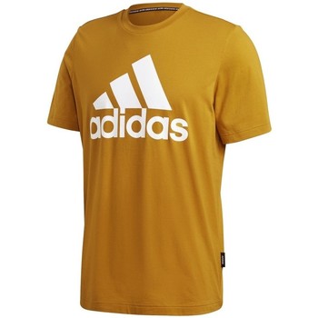 Textil Homem T-shirts e Pólos adidas Originals Mh Bos Tee Amarelo