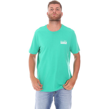 Textil Homem T-shirts e Pólos Diadora 502175837 Verde