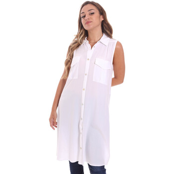 Textil Mulher camisas Fracomina FR21ST1017W42801 Branco