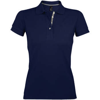 Textil Mulher Here comes the sun Sols PORTLAND POLO MUJER Azul