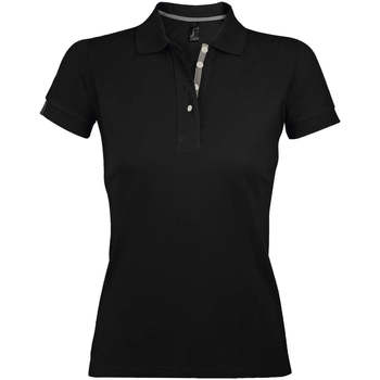 Textil Mulher Sport Is Good Sols PORTLAND POLO MUJER Preto