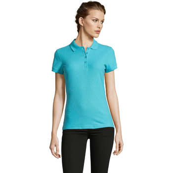 Textil Mulher Break And Walk Sols PEOPLE POLO MUJER Azul