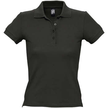 Textil Mulher Polos mangas curta Sols PEOPLE POLO MUJER Preto