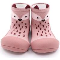 Sapatos Criança Sapatilhas Attipas Endangered Animal Raposa - Pink Rosa