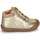 Sapatos Criança Sapatilhas de cano-alto GBB APORIDGE Ouro