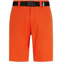 Textil Homem Shorts / Bermudas Tommy fm0fm02358 Jeans DM0DM10873 Laranja