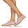 Sapatos Mulher Sapatos Pellet MACHA Veludo / Rosa