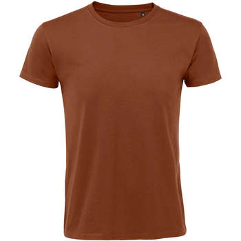 Textil Homem Jack & Jones Crew Neck Erkek Lacivert T-Shirt Sols REGENT FIT CAMISETA MANGA CORTA Outros