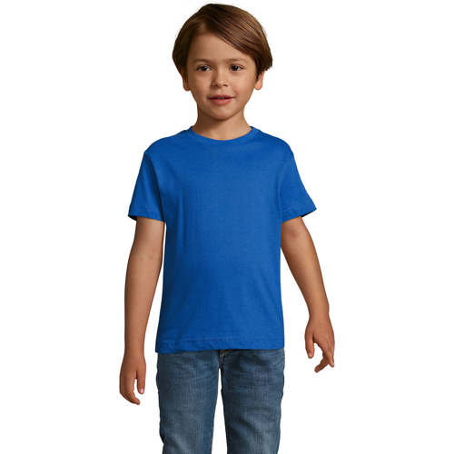 Textil Criança Tops / Blusas Sols REGENT FIT CAMISETA MANGA CORTA Azul