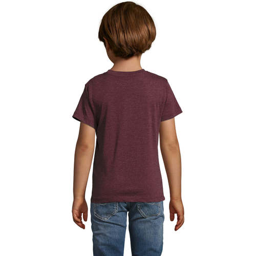 Sols REGENT FIT CAMISETA MANGA CORTA DE NIÑOS EN ALGODÓN Azul