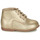 Sapatos Rapariga Sapatilhas de cano-alto Little Mary MILOTO Ouro