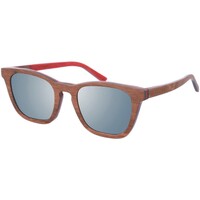 Marcas em destaque óculos de sol Gafas De Marca CLSB006-FB Castanho