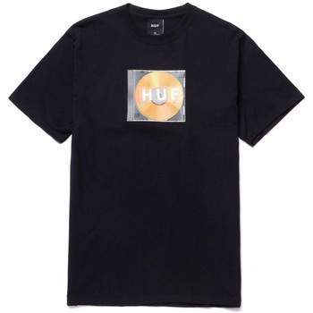 Textil Homem T-Shirt mangas curtas Huf T-shirt mix box logo ss Preto