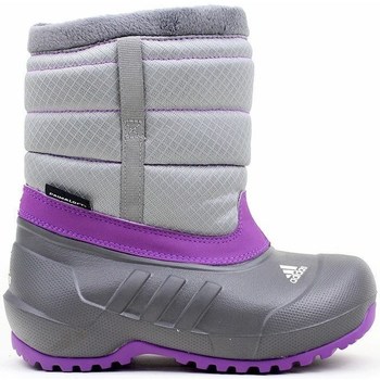 Sapatos Criança Botas de neve adidas Originals Winterfun Girl Roxo, Cinzento