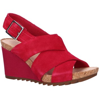 Sapatos Mulher Sandálias Clarks 26150436 FLEX SAND Rojo