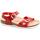Sapatos Criança Sandálias Birkenstock BIR-RRR-1012720-SR Vermelho