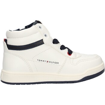 Sapatos Criança Sapatilhas Tommy Hilfiger T1B4-32050-336 Branco