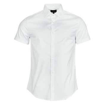Textil Homem Camisas mangas curtas Emporio Armani 8N1C91 Branco