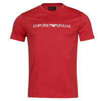 Textil Homem T-Shirt mangas curtas Emporio Armani 8N1TN5 Vermelho