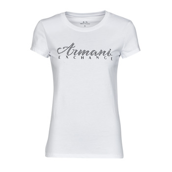 Textil Mulher T-Shirt mangas curtas Armani Exchange 8NYT91 Branco