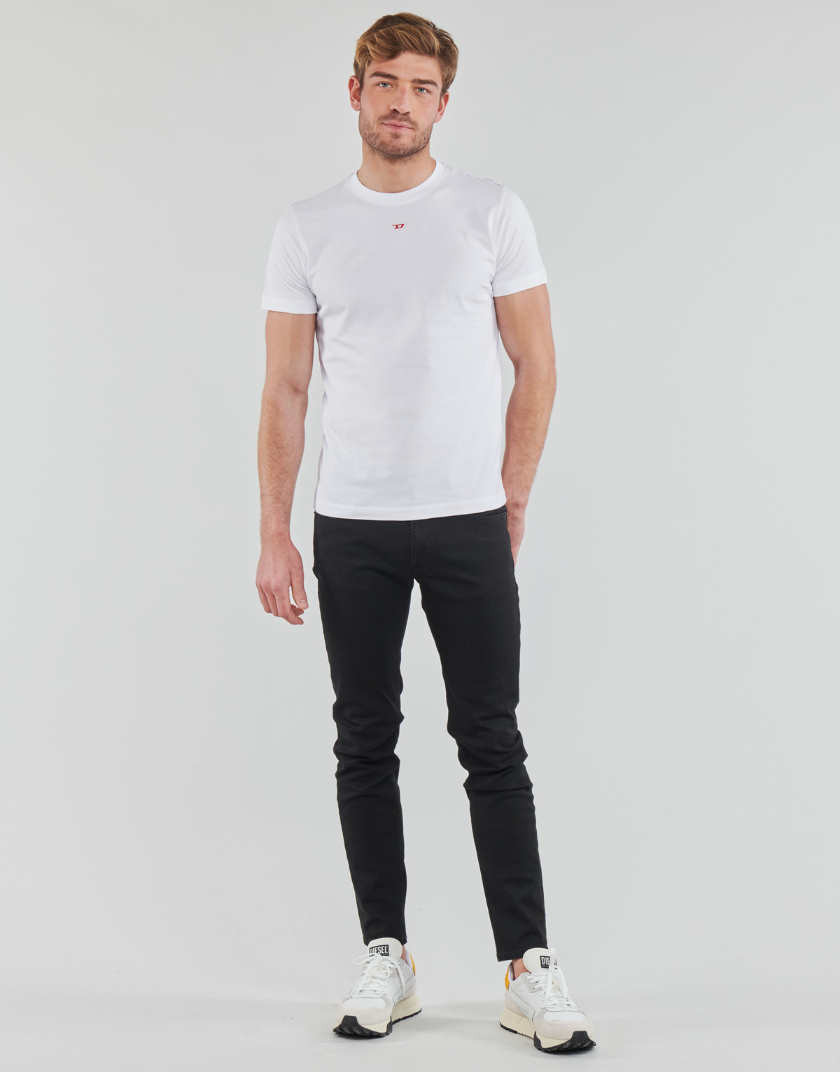 Textil Homem skinny-jeans Jeans med svaj til Kvinder Balmain 2019 D-STRUKT Preto