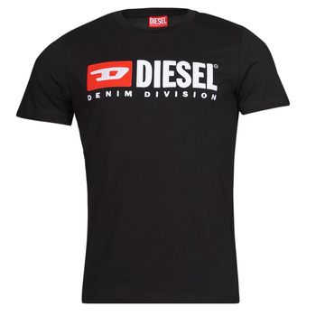 Textil Homem T-Shirt mangas curtas Diesel T-DIEGOR-DIV Preto