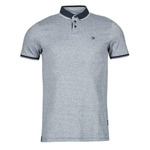 POLO WITH RIB DETAIL
