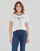 Textil Mulher T-Shirt mangas curtas U.S Polo Assn. LETY 51520 CPFD Branco