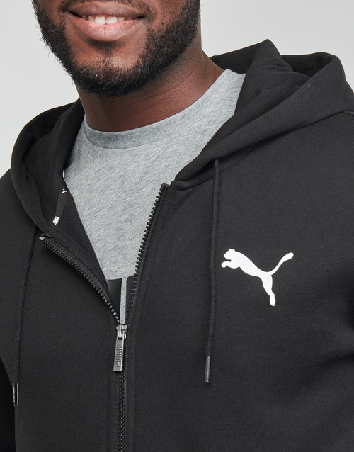 Puma ESS FZ HOODED JACKET FL Preto