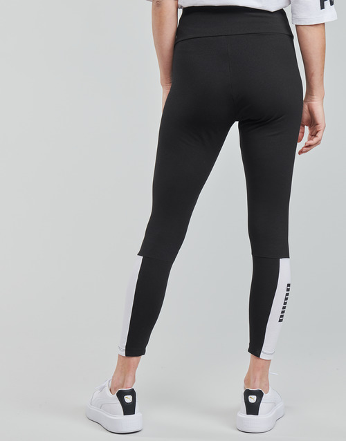 Puma PUMA POWER COLORBLOCK HIGH-WAIST 7/8 LEGGINGS Preto