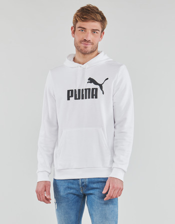 Textil Homem Sweats Puma ESS BIG LOGO HOODIE FL Branco
