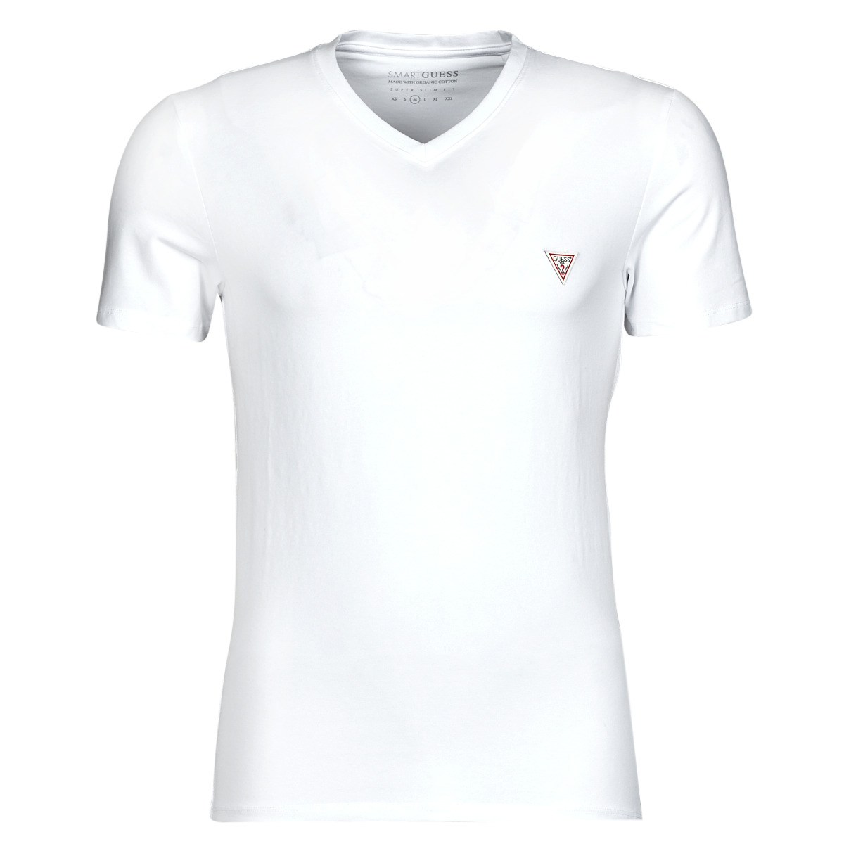 Textil Homem T-Shirt mangas curtas BLA Guess VN SS CORE TEE Branco