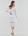 Textil Mulher Vestidos compridos telefon Guess 3 QTR SLV AMBERLEE DRESS Branco