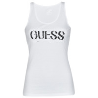 Textil Mulher Fred Perry Kids Guess ATENA TANK TOP Branco