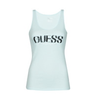 Textil Mulher Oliver Ls Polo Guess ATENA TANK TOP Azul