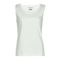 Textil Mulher Fred Perry Kids Guess SAMY TANK TOP Azul / Branco