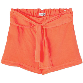 Textil Rapariga Shorts / Bermudas Name it  Laranja