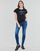 Textil Mulher Gangas Skinny Replay WHW689 Azul / Escuro